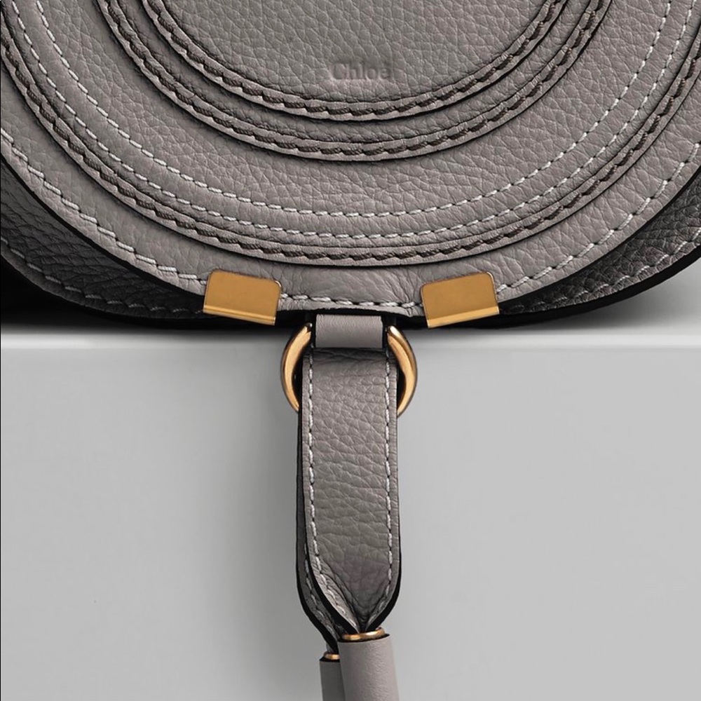 Chloe Mini Marcie Bag - Gray - Picture 2 of 8